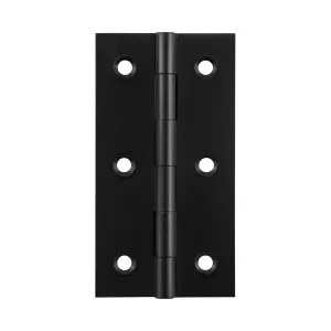 9698 Cabinet Hinge Fixed Pin Matte Black H76xW41mm