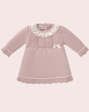 BABY GIRLS CLOTHES NEWBORN "MIMOS" COTTON CASHMERE DRESS