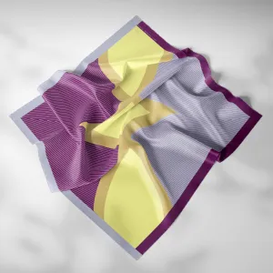 Blue Mirage Men Silk Scarf