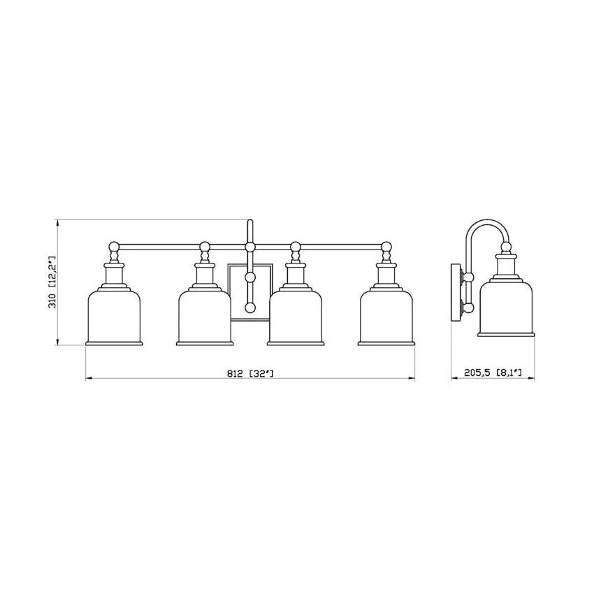 Bryant 4-Light Vanity