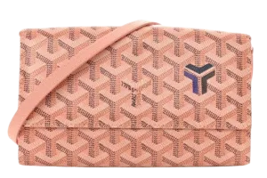 Goyard Varenne Continental Wallet "Baby Pink"