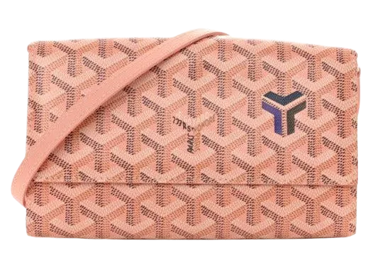 Goyard Varenne Continental Wallet "Baby Pink"
