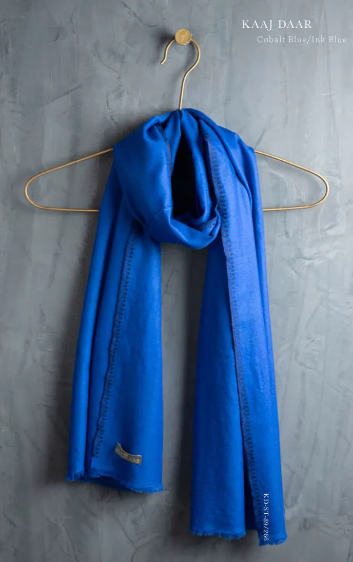Kaaj Daar Stole by Andraab Jaipur