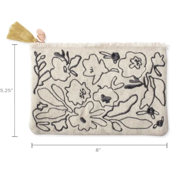 Messy Flower Pouch