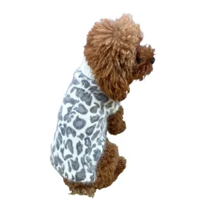 Mock Turtleneck Sweater — Superstar Leopard