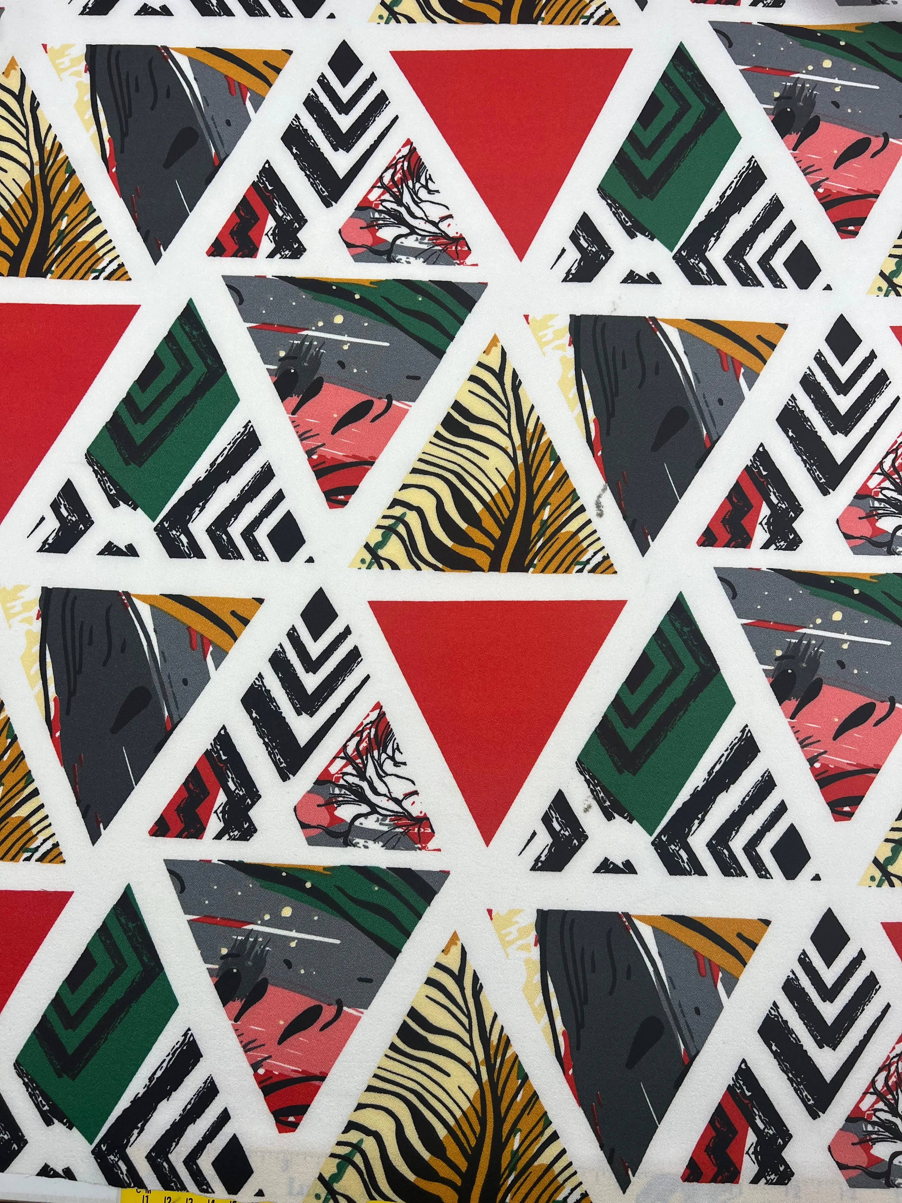 Printed Crepe - Windows - 150cm