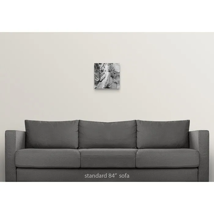 "Close up of wing of statue, Germany." Canvas Wall Art