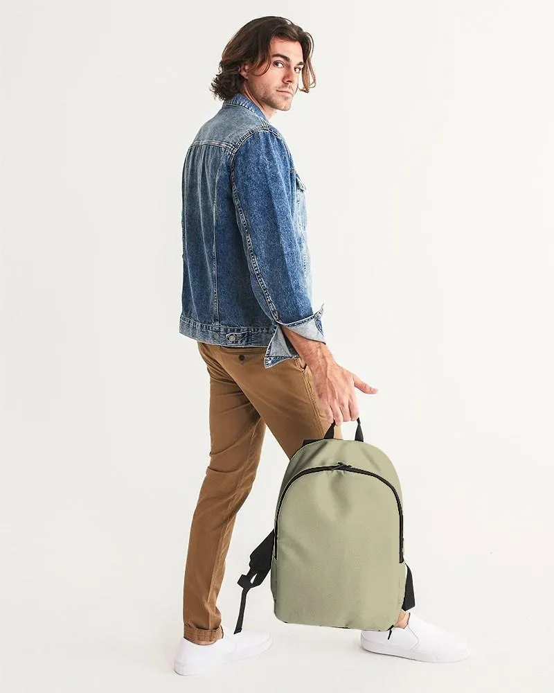 Shaded Pale Pastel Yellow Gray Waterproof Backpack | C0M0Y30K30