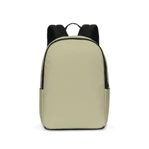 Shaded Pale Pastel Yellow Gray Waterproof Backpack | C0M0Y30K30