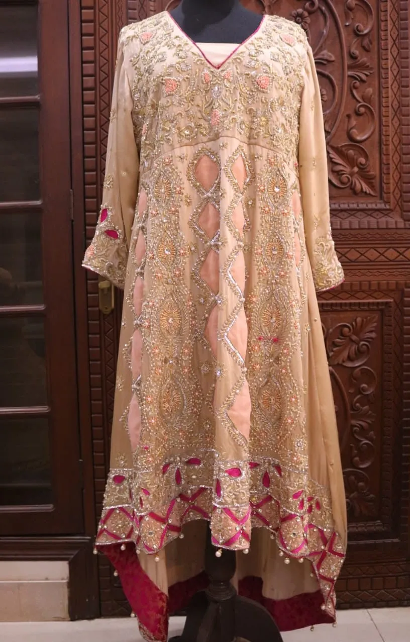 Silk Pishwas dress