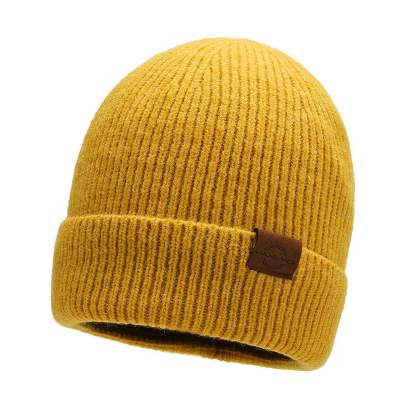 Winter Fashion Knitted Hat Warm Comfortable Genderless Classic Knitted Hat